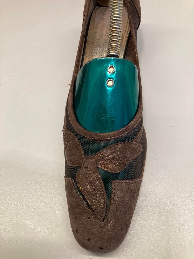 Brunella schoenen maat 38,5 heel goed, Kleding | Dames, Verzenden, Zo goed als nieuw, Bruin, Pumps