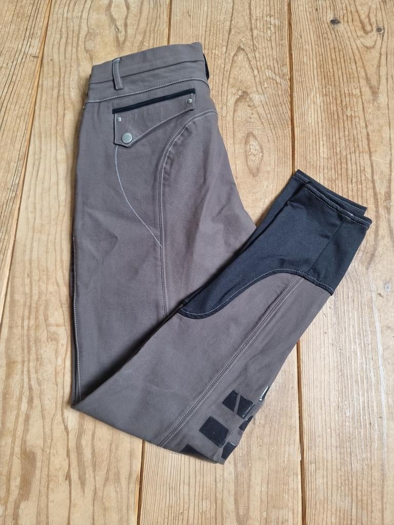 Bruine Horka rijbroek maat 38, Dieren en Toebehoren, Dressuur, Kinderen, Zo goed als nieuw, Onderkleding