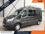 Ford Transit 130pk L3H2 Dubbele Cabine 6-Zits Airco Cruise c, Stof, Euro 6, 4 cilinders, 2550 kg