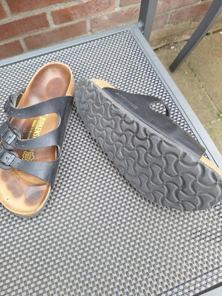 Birkinstocks ..maat 37, Kleding | Dames, Schoenen, Slippers, Zwart, Ophalen of Verzenden, Zo goed als nieuw