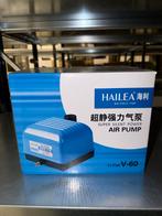 Hailea V-60 Super Stille Krachtige Luchtpomp voor Aquarium, Dieren en Toebehoren, Ophalen of Verzenden, Nieuw, Filter of Co2