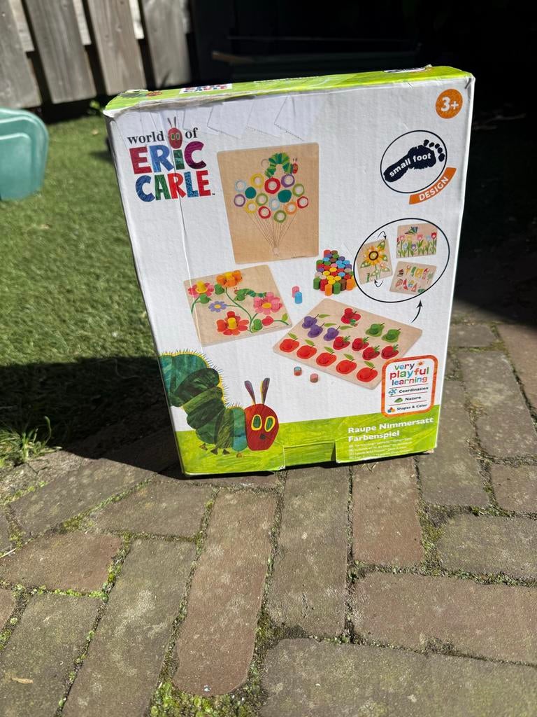 De Rupsje Nooitgenoeg Kleurenspel - Small Foot Design, Kinderen en Baby's, Speelgoed | Educatief en Creatief, Nieuw, Knutselen