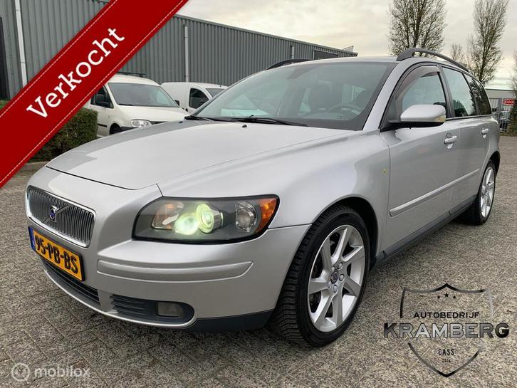 Volvo V50 2.4i Elan | Airco | Nieuwe apk, Auto's, Volvo, Bedrijf, Te koop, V50, ABS, Airbags, Airconditioning, Alarm, Boordcomputer
