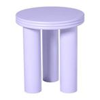 Leuk Lila bijzettafeltje Xenos, Ophalen, Minder dan 45 cm, Minder dan 55 cm, Rond