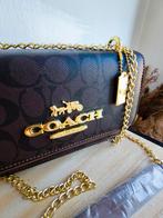 Coach Handtas met Gouden Schouderriem, Sieraden, Tassen en Uiterlijk, Tassen | Schoudertassen, Ophalen of Verzenden, Zo goed als nieuw