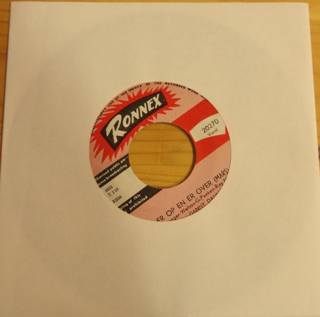 Danny Daniel > De zwarte zee polka, Cd's en Dvd's, Vinyl Singles, Gebruikt, 7 inch, Single, Ophalen of Verzenden