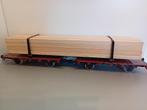 Märklin Spoor 1 : Draaischemelwagens voor houttransport., Verzenden, Gelijkstroom of Wisselstroom, Wagon, Zo goed als nieuw