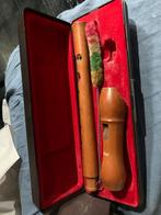 Hohner blokfluit met koffer, Ophalen of Verzenden, Gebruikt, Sopraan of Sopranino, Met koffer, hoes of etui