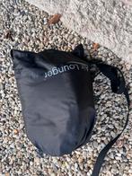 Air lounger voor strand of tuin, Ophalen, Gebruikt, Eenpersoons, Zwart