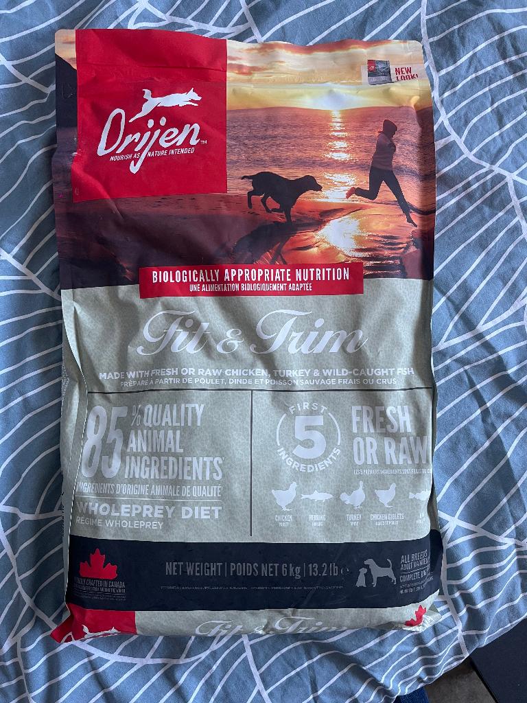Orijen Whole Prey Fit & Trim - Hondenvoer - 6 kg, Dieren en Toebehoren, Ophalen, Hond