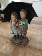 Ot en Sien beeldje met paraplu, Ophalen of Verzenden, Gebruikt, Mens