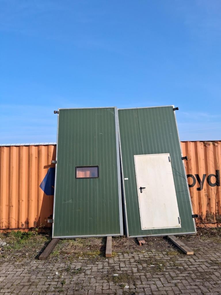 Grote schuurdeuren set  circulair/ boerderij / loods, Doe-het-zelf en Verbouw, Overige Doe-het-zelf en Verbouw, Ophalen, Gebruikt