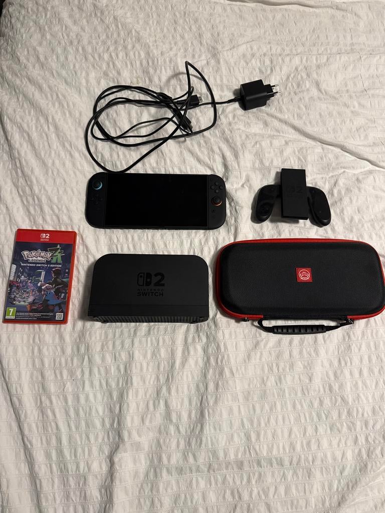 Nintendo Switch 2 met 2 games, Switch OLED, Met games, Met 2 controllers, Ophalen of Verzenden