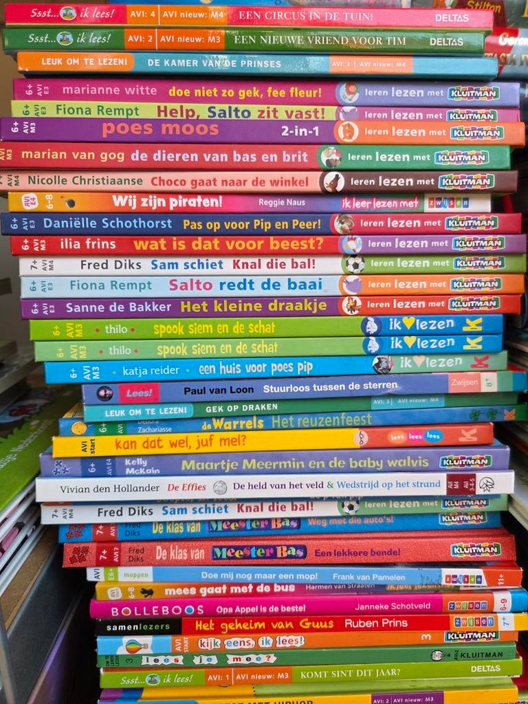 AVI boeken - Mega verzameling, Boeken, Ophalen of Verzenden, Zo goed als nieuw, Fictie algemeen