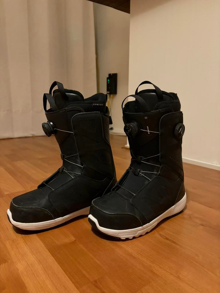 Salomon Launch BOA SJ snowboard schoenen, maat: 42, Sport en Fitness, Snowboarden, Ophalen of Verzenden, Gebruikt, Schoenen