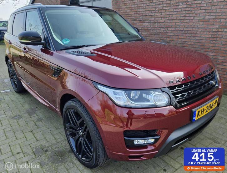 Land Rover Range Rover Sport 3.0 TDV6 HSE 7p., Auto's, Land Rover, Bedrijf, Te koop, 4x4, ABS, Achteruitrijcamera, Airbags, Airconditioning