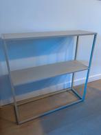 Westwing Beige metalen dressoir, Ophalen, Met plank(en), 50 tot 100 cm, Zo goed als nieuw