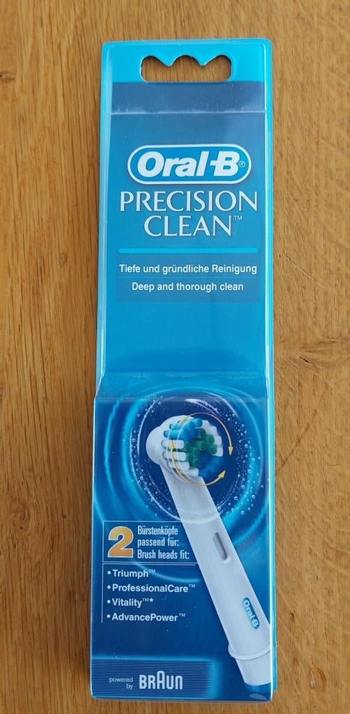 Oral-B Precision Clean opzetborstels, Ophalen of Verzenden, Nieuw