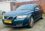 Youngtimer Volvo V50 1.8 2010 Blauw navi, trekhaak etc, Auto's, Volvo, Voorwielaandrijving, 125 pk, 4 cilinders, Blauw