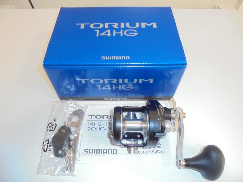 Shimano Torium  14HG.  16HGLH.  20HG  Reels Nieuw Big Game., Ophalen of Verzenden, Nieuw, Molen