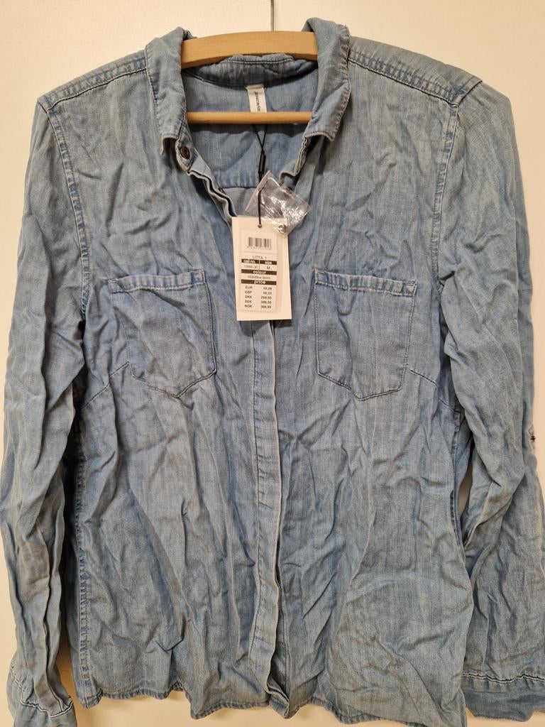 Nieuwe spijkerblouse maat  M, Maat 38/40 (M), Nieuw, Ophalen of Verzenden, Soyaconcept