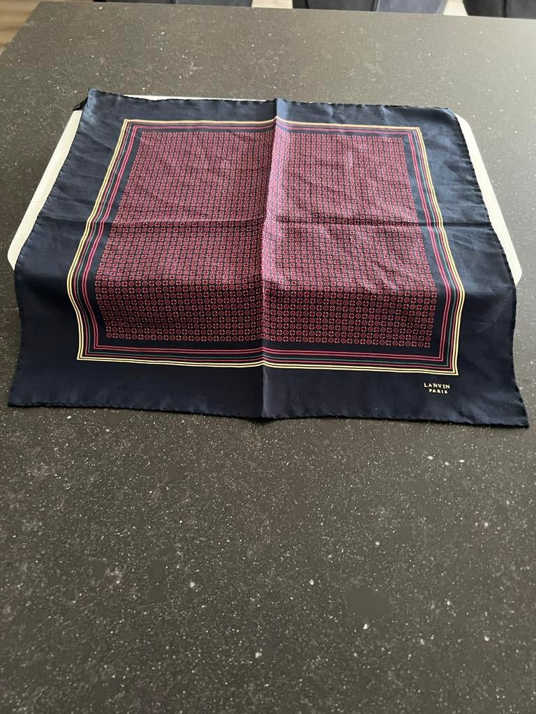 Prachtige Lanvin Paris pochette sjaal, Kleding | Dames, Mutsen, Sjaals en Handschoenen, Ophalen of Verzenden, Zo goed als nieuw