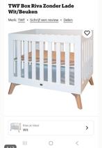 TWF box riva, Ophalen, Zo goed als nieuw, Rechthoekig, In hoogte verstelbaar