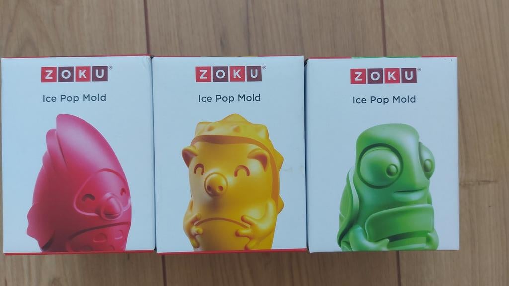 ZOKU Ice Pop Mold 3 stuks, Overige typen, Kunststof, Nieuw, Ophalen of Verzenden