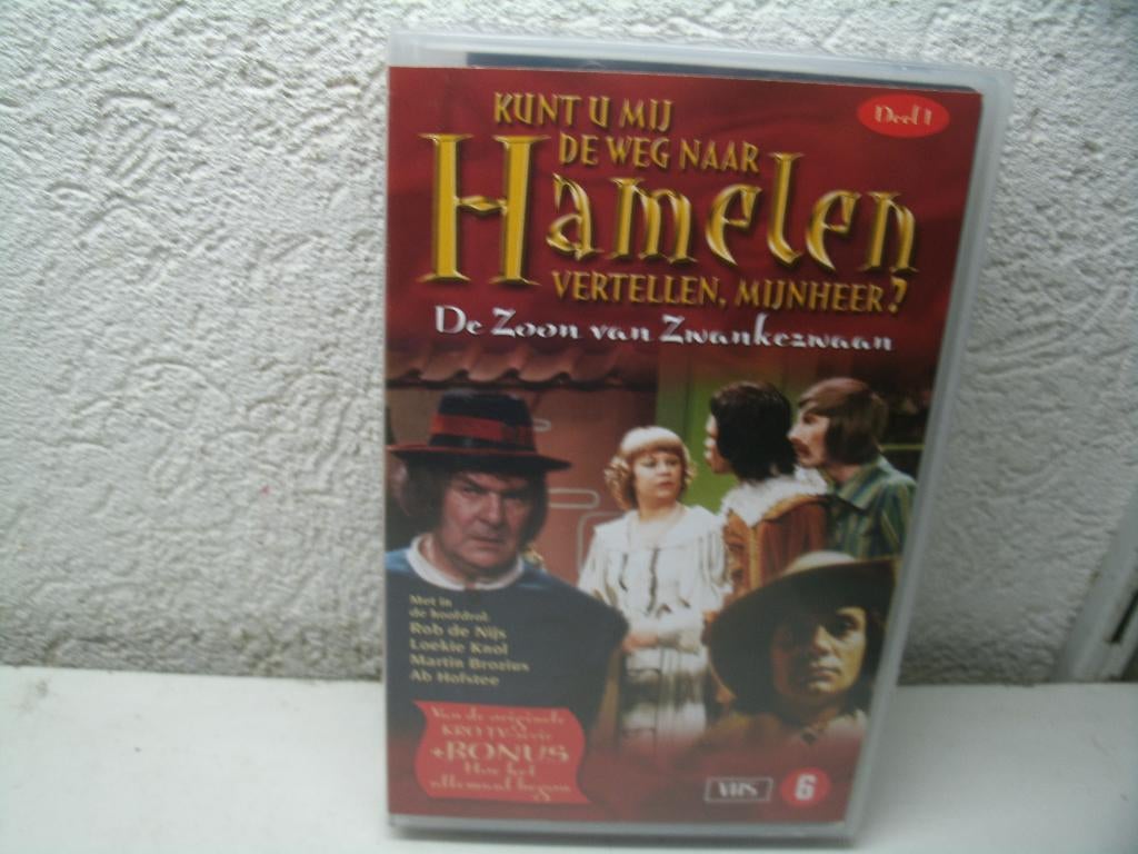 vhs143a kunt u mij de weg naar hamelen vertellen mijnheer, Cd's en Dvd's, Alle leeftijden, Ophalen of Verzenden, Zo goed als nieuw