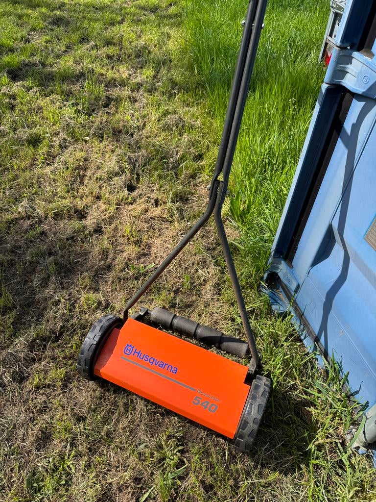 Husqvarna Novollette 540 Handgrasmaaier, Tuin en Terras, Ophalen, Gebruikt, Handgrasmaaier, 30 t/m 39 cm