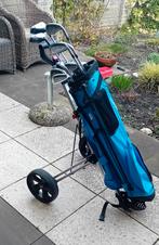 Complete golfset Black Diamond: 9 Irons – Tas - Car, Sport en Fitness, Golf, Ophalen of Verzenden, Gebruikt, Set