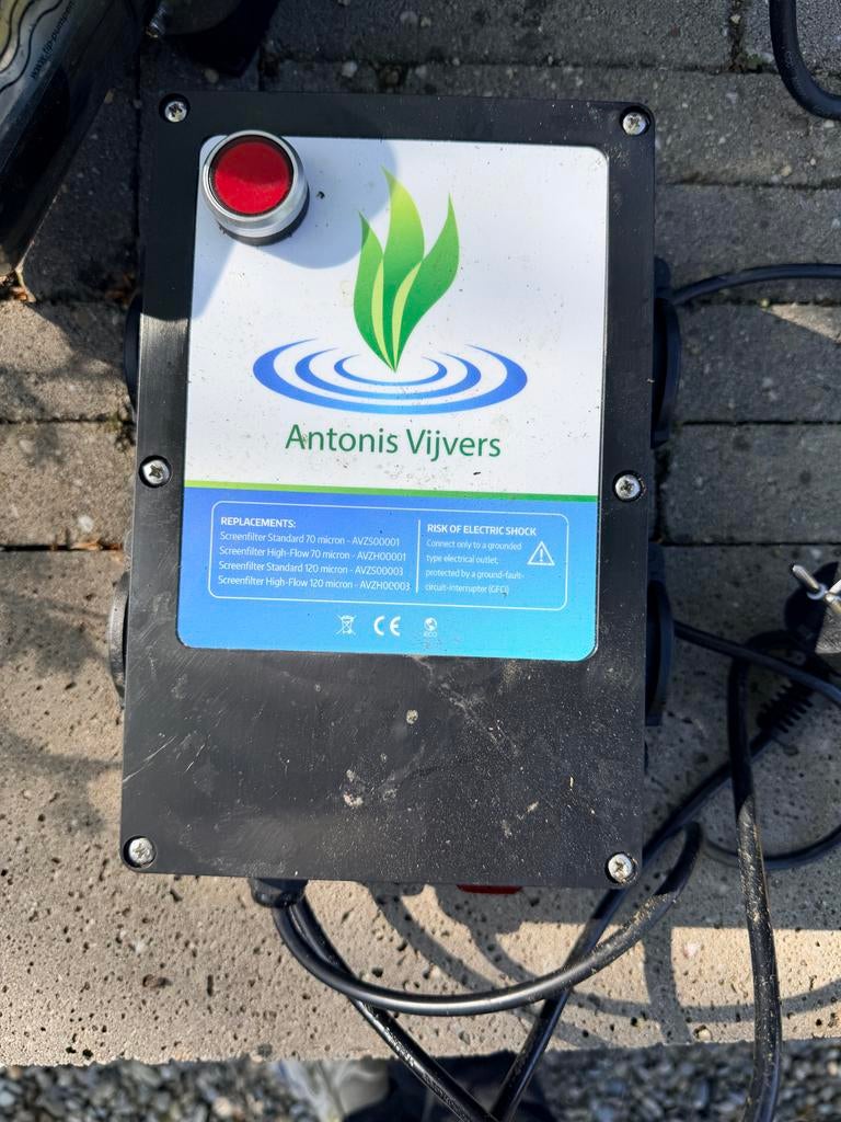 Filtreau controlbox trommelfilter, Tuin en Terras, Ophalen, Zo goed als nieuw