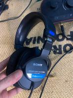 HUUR! SONY MDR-7506 Professionele Studio Hoofdtelefoon, Ophalen, Gebruikt, Over oor (circumaural), Sony