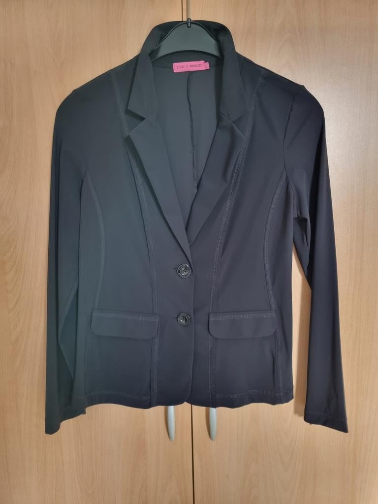 Mooie blazer van Studio Anneloes. Maat L. Zwart. Zgan., Maat 38/40 (M), Studio Anneloes, Zwart, Ophalen of Verzenden