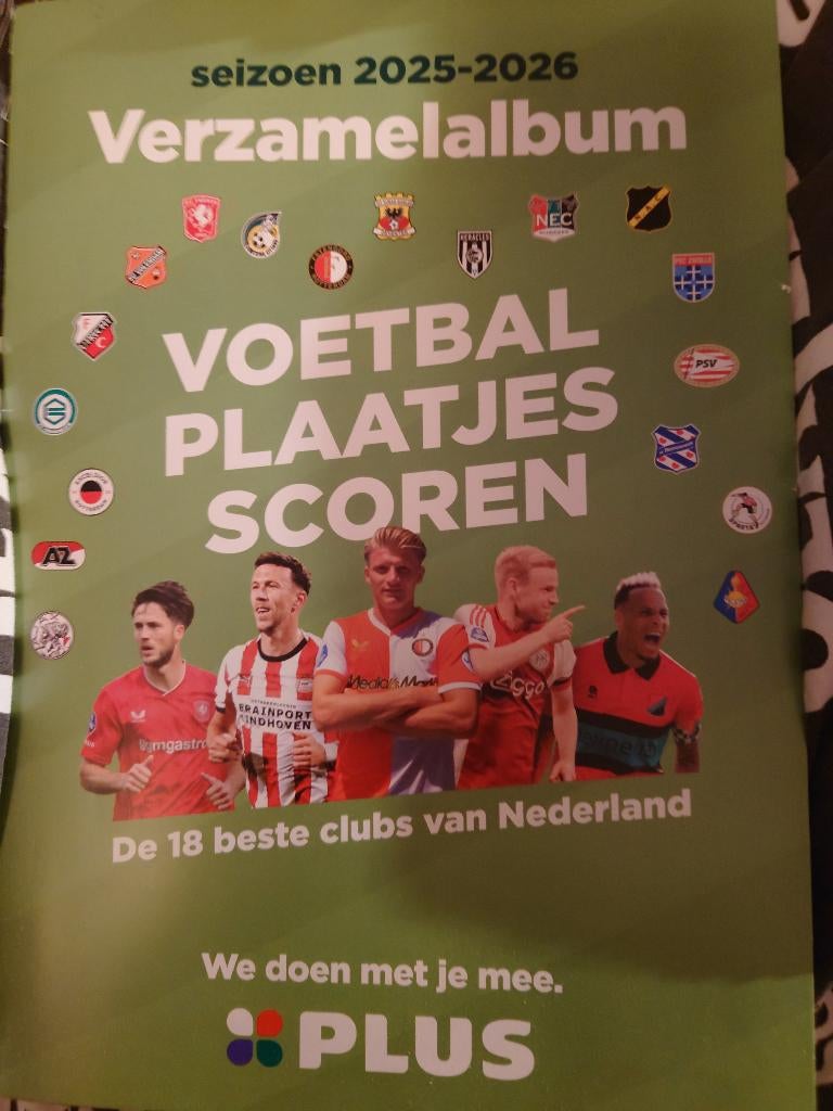 Plus voetbalplaatjes ruilen of kopen (10 ct/st)., Verzamelen, Supermarktacties, Plus, Ophalen of Verzenden