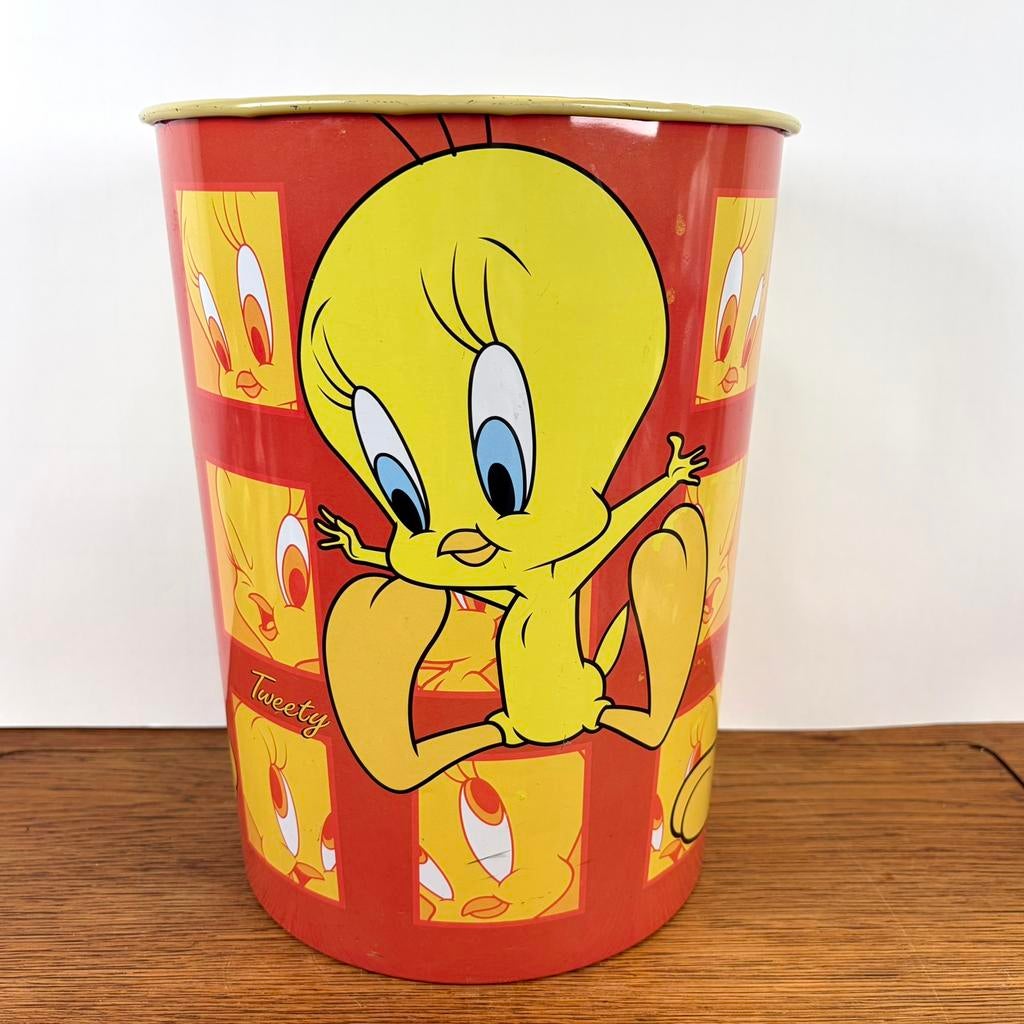 Prullenbak Tweety, Verzamelen, Stripfiguren, Warner Bros, Gebruikt, ., Ophalen of Verzenden