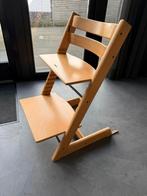 Stokke Tripp Trapp meegroeistoel Naturel hout. Rear gliders, Ophalen, Gebruikt, Meegroeistoel, Aanschuifbaar