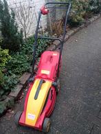 Grasmaaier electrisch wolf 34 cm scherp mes, Tuin en Terras, Grasmaaiers, Ophalen of Verzenden, Gebruikt
