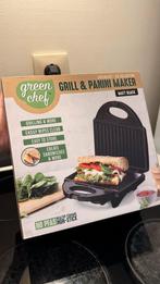 NIEUW Green Chef Grill & Panini Maker, Witgoed en Apparatuur, Contactgrills, Ophalen, Nieuw