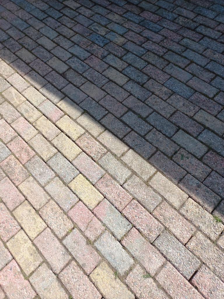 GRATIS Betonklinkers GERESERVEERD!, Tuin en Terras, Tegels en Klinkers, Ophalen, Gebruikt, Klinkers, 10 m² of meer