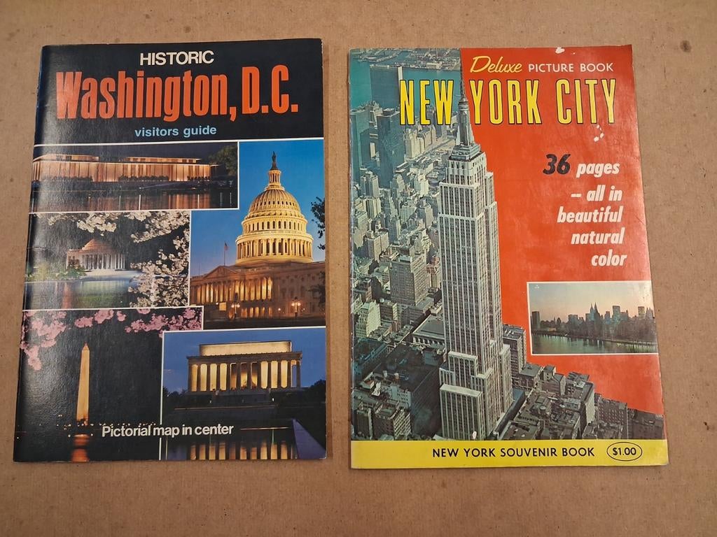 New York city and Washington ,D.C., Ophalen of Verzenden, Noord-Amerika, Reisgids of -boek, Overige merken