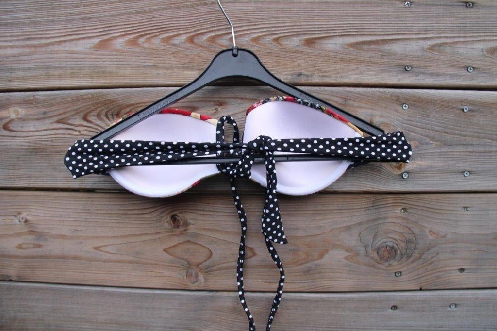 Bikini zwart/ kleur Coiba mt 42/M B cup Vaste prijs, Verzenden, Zwart, Zo goed als nieuw, Bikini