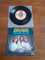 Bee Gees, stayin'alive, Gebruikt, 7 inch, Single, Ophalen of Verzenden