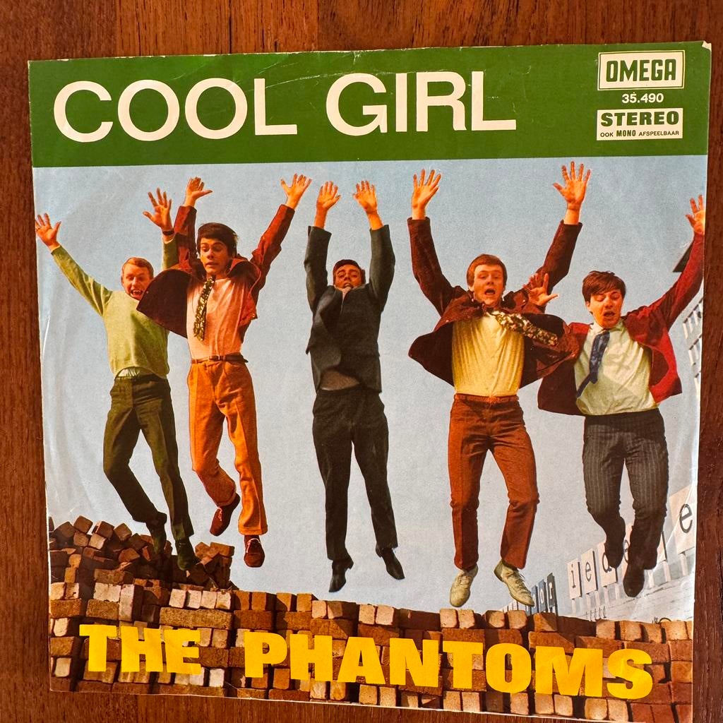 Phantoms - Cool girl   Nederbeat, Gebruikt, Verzenden, 7 inch, Single