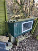 Gratis Konijnenhokken, Dieren en Toebehoren, Ophalen, Kooi, Gebruikt, 60 tot 90 cm