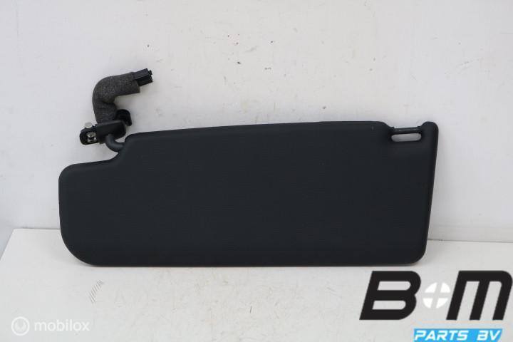 Zwarte zonneklep rechts VW Scirocco 1K8857552G, Gebruikt