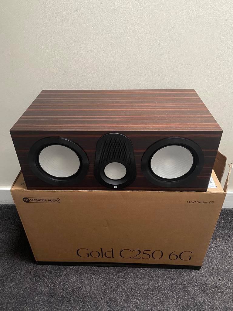Monitor Audio Gold c250 g6 Nieuwstaat!, Ophalen of Verzenden, Zo goed als nieuw, 120 watt of meer, Overige merken