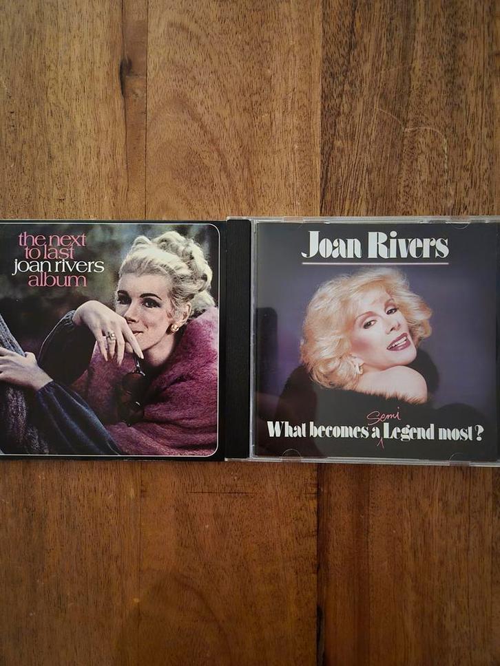 2 CD's van Joan Rivers, Cd's en Dvd's, Cd's | Overige Cd's, Zo goed als nieuw, Ophalen of Verzenden