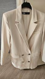 Zara Crèmekleurig Jasje met Gouden Knoppen, Kleding | Dames, Maat 42/44 (L), Ophalen of Verzenden, Zo goed als nieuw, Jasje