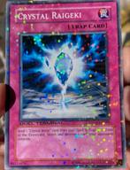 Yu-Gi-Oh! Crystal Raigeki DT01 Duel Promo !, Hobby en Vrije tijd, Verzamelkaartspellen | Yu-gi-Oh!, Ophalen of Verzenden, Zo goed als nieuw